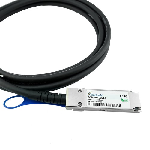 Cisco QSFP-100G-CU1M kompatibles BlueLAN DAC QSFP28 SC282801L1M30 - Bild 2 von 6
