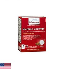 Walgreens Nicotine Lozenge Cinnamon Flavor 2mg 72 Lozenges