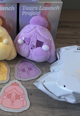 Original Cry Baby Tears Launch Squishy Plush Pendant - Farbe Pink