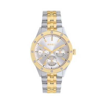 Damenuhr BREIL FLURRY TW2134 Multifunktion Stahlarmband gold vergoldet