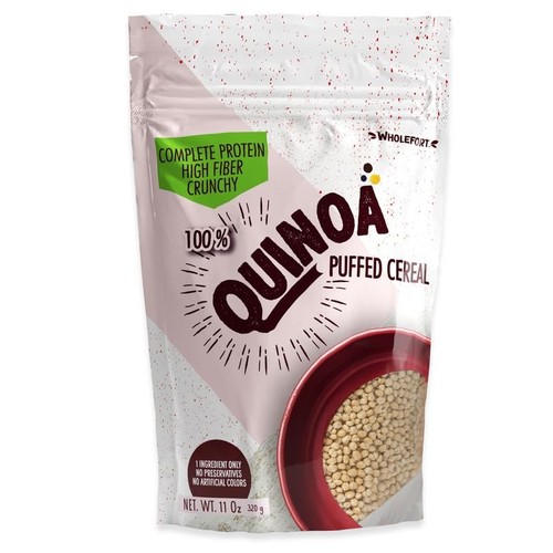 Puffed Quinoa Müsli + Nothing - Vegan - Glutenfrei - 9 Unzen (1er Pack)