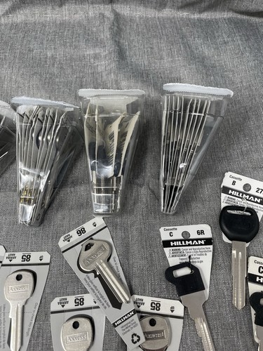 Bag Of ~ 115 Hillman Home And Vehicle Key Blanks - Approx 115 Total Keys!! - Picture 8 of 8