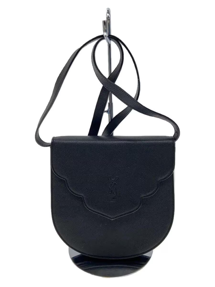YVES SAINT LAURENT Borsa a tracolla vintage in pelle nera