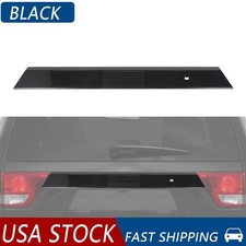Black Trunk Tailgate Wcamera Cover Trim Strips For 2011-13 Jeep Grand Cherokee Black Trunk Tailgate Wcamera Cover Trim Strips For 2011-13 Jeep Grand Cherokee