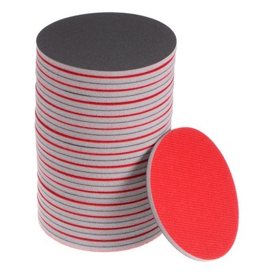 30pcs 600 Grit Sanding Sponge 5'' Hook and Loop Sponge Sanding Disc Wet/Dry