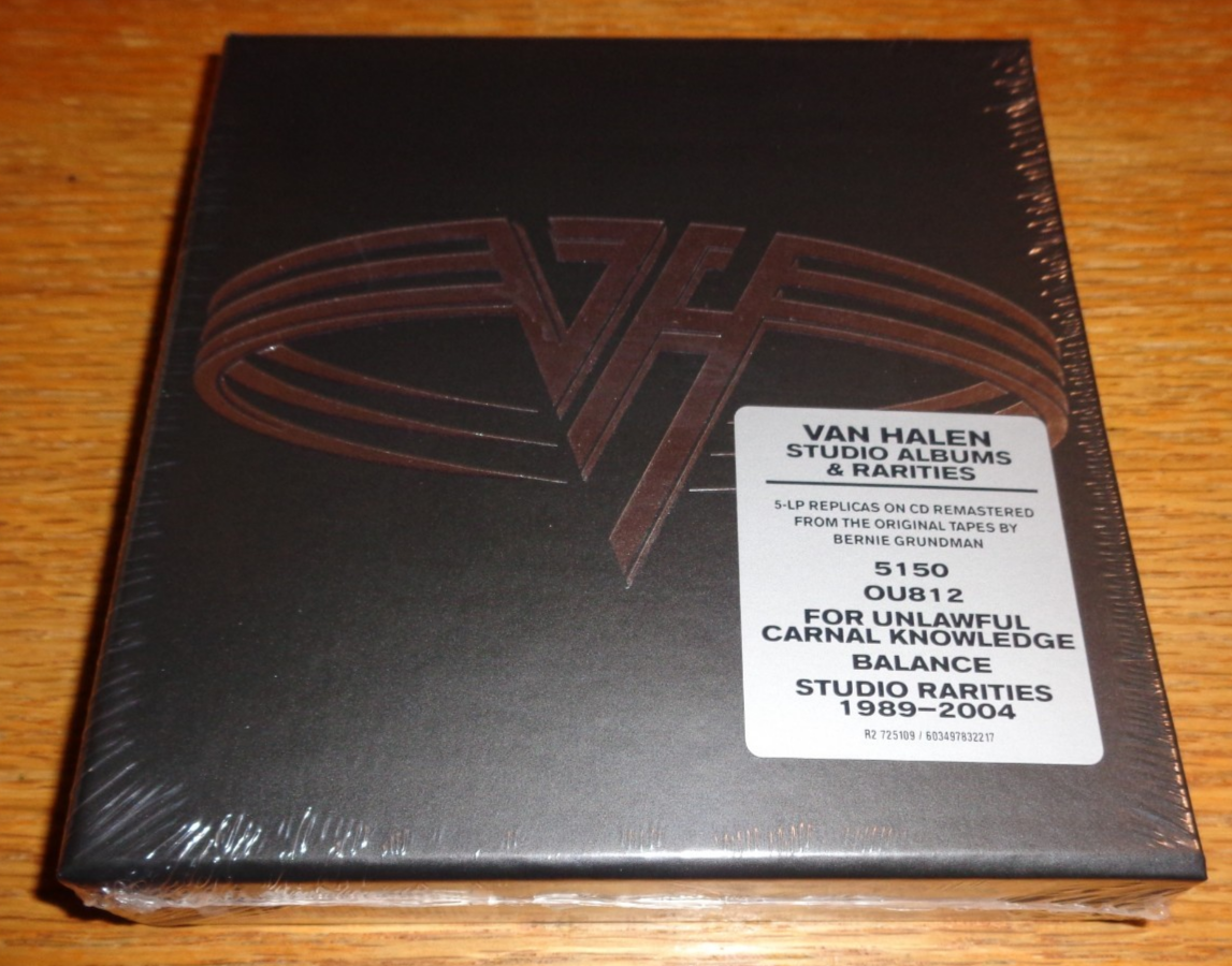 洋楽 Van Halen Studio Albums & Rarities Van Halen The Collection II 5CD Box Set 2023 Remastered Sammy