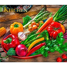 BrownTrout,  Kitchen Deluxe 2026 Wall Calendar, 12'' X 14'', 16-Month Calendar w