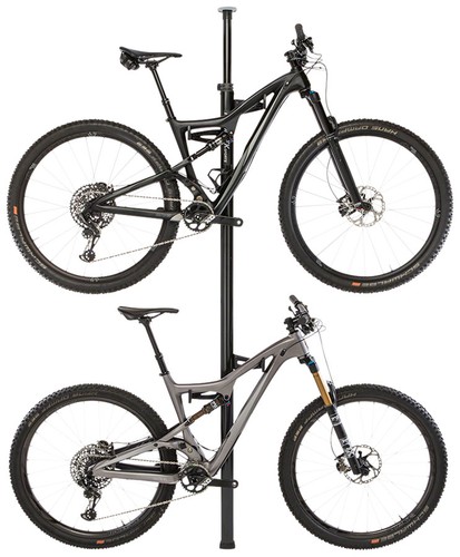 Feedback Sports Velo Column Display Stand - 2-Bike, Tension Pole, Black - Picture 2 of 5
