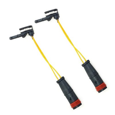 2x Front & Rear Brake Pad Wear Sensor For Mercedes Benz W211 W220 C250
