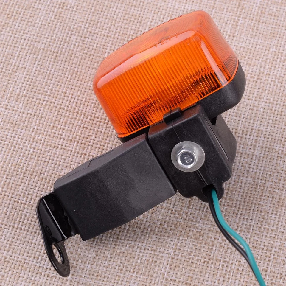 1 par de luces de señal de giro indicadoras aptas para Yamaha XT225 Honda XR250 Kawasaki Foto 3 de 4