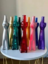 Empty Happy Cat Wine Bottle Mosel-Saar-Ruwer Rheinhessen Riesling - Choose Color