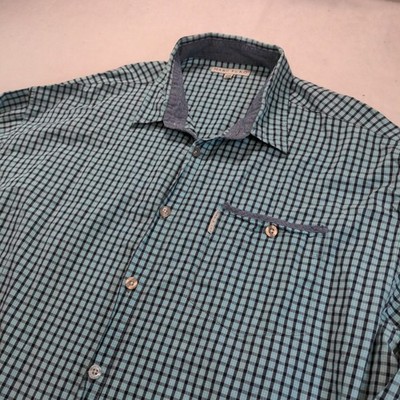 Marc Ecko Cut & Sew Long Sleeve Button Up Shirt Men's Size 3XB H3