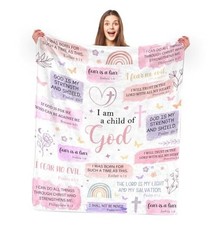 First Communion Gifts for Girls Gifts for Women, Birthday 50" x 60" Christian