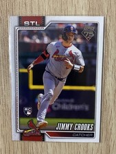 2026 Topps Series 1 Jimmy Crooks RC #73 Cardinals