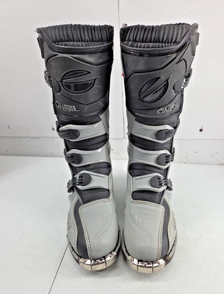 Bota O'Neal Element Motocross Corrida Adulto Tamanho 9 Botas 0332-409 Cinza Preto - Imagem 4 de 4