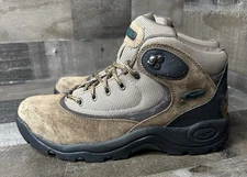 HI-TEC Trek Lite Hiking walking boots suede Brown ￼ men's size US 12