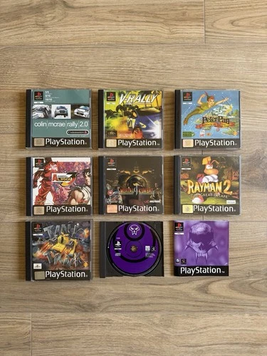 Lot 8 PlayStation 1 Games PSone PS1 PAL ITA EUR (Mortal Peter Street Colin)