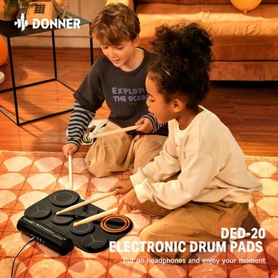 Donner Desktop Electric Drum Kit Portable