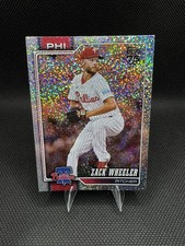 2025 Topps Series 1 Celebration Zach Wheeler #218 Confetti - Philadelphia 