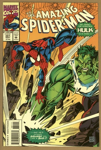 Amazing Spider-Man 381 (1963 Marvel) Hulk Appearance VF/NM