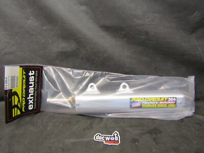 Kawasaki KX 500 PROCIRCUIT SILENCER 1988-2003 MODELS ONLY BRAND NEW. KX3804