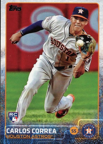 2015 Topps Update Carlos Correa #US174 Rookie Card (RC) - Picture 1 of 2