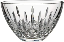 Waterford Crystal Lismore 8" Bowl Master Craft Round #1050187 Ireland Gift NEW