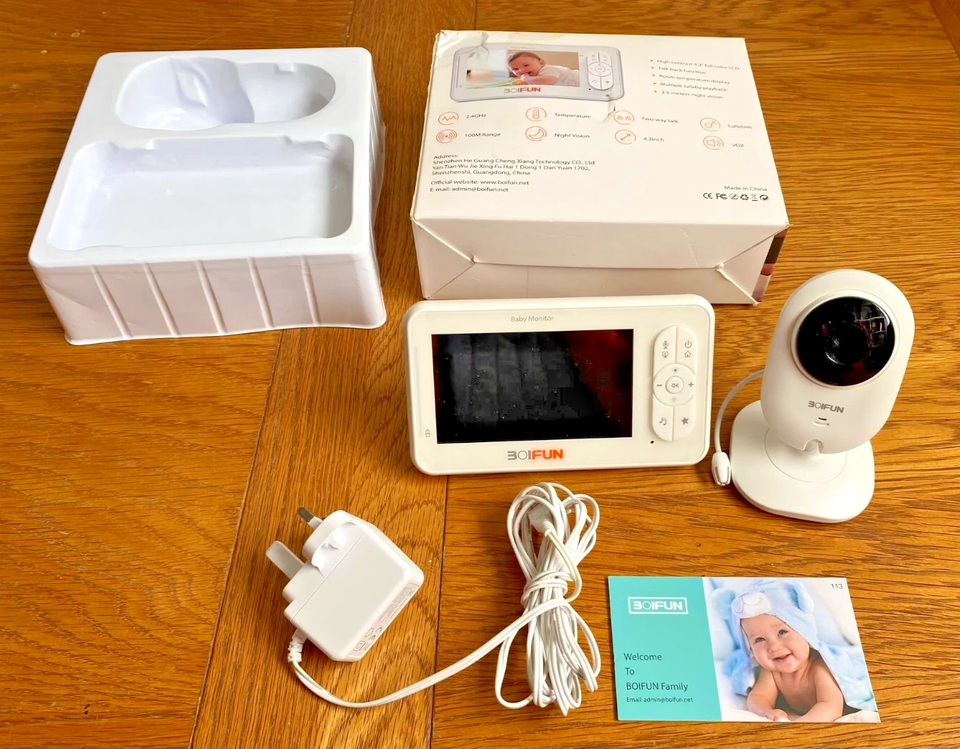 BOIFUN BABY ELDER PET MONITOR CAMERA B400
