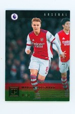 2021-22 Martin Odegaard Panini Chronicles Gold Foil Arsenal Soccer Card 5/10
