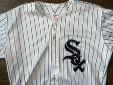 CHICAGO WHITE SOX  - CLASSIC HOME  WHITE JERSEY  RAWLINGS SIZE 48~