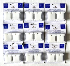LOTS of 9 Packs (252pc) DMC Fondee Plastic Floss Bobbins Easy Wind Crafting