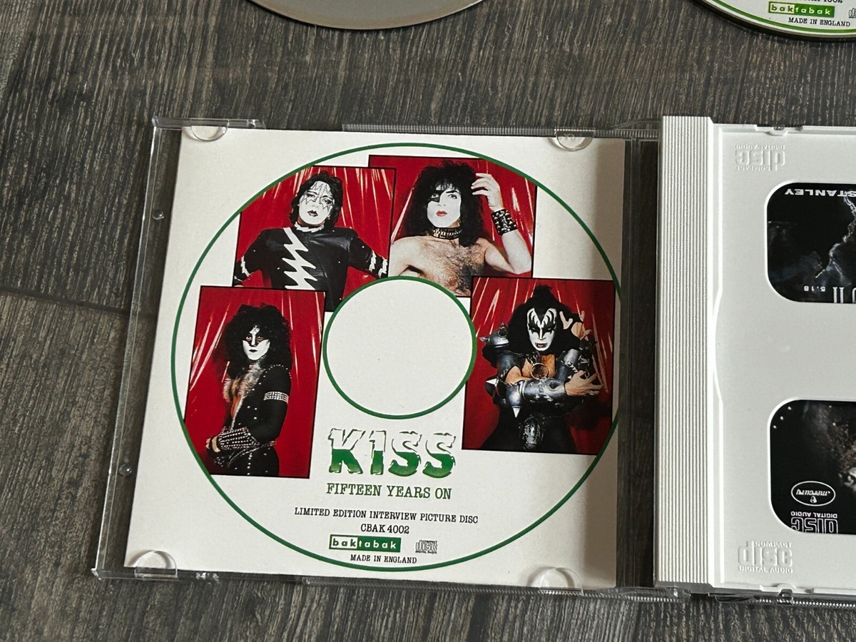KISS CD Fifteen Years On Interview Disc + Kiss Unholy CD Twin Pack