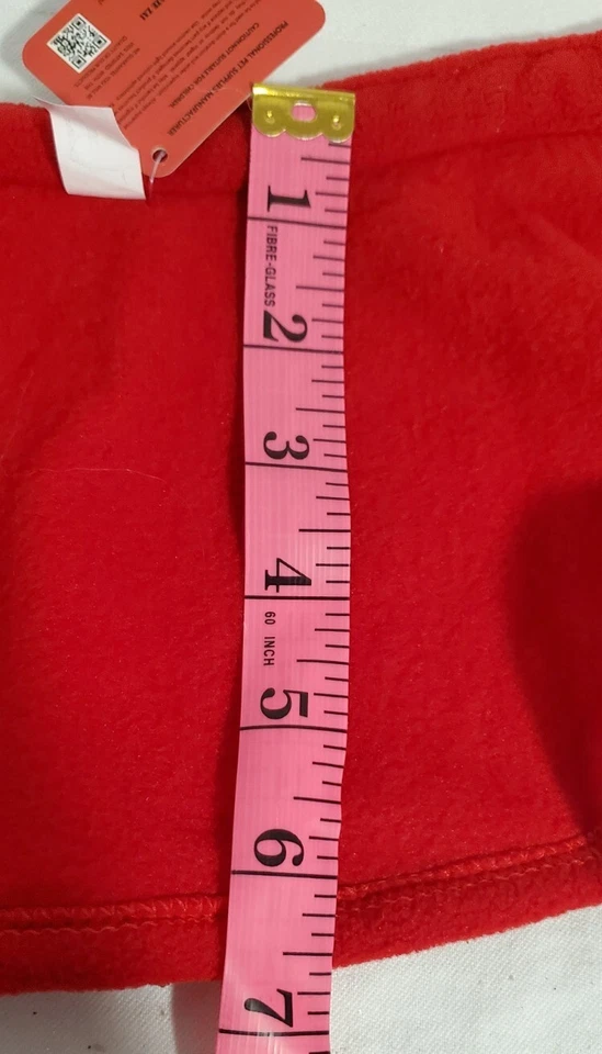 猫狗宠物服装圣诞节尺寸大号16英寸领角红色斗篷圣诞装扮 — 第 4/4 张图片