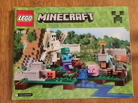 LEGO Minecraft The Iron Golem 21123 100% Complete w/ Manual And Box