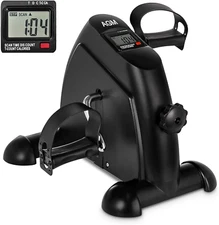 Mini Exercise Bike,  Under Desk Bike Pedal Exerciser Foot Cycle Arm & Leg Pedal