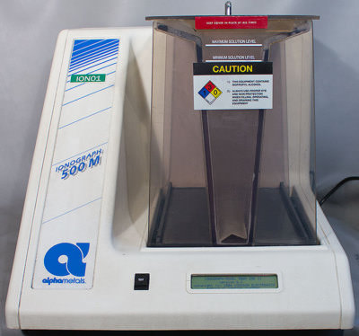 Ionograph Alpha Metals/SCS 500M SMD Ionic Contamination Ionograph 12