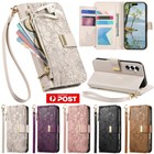 For Samsung A17 A16 A36 A56 A05S A15 A35 A55 A54 Flip Leather Wallet Case Cover