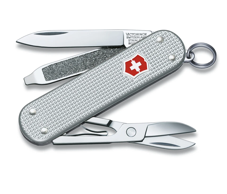 Victorinox - Couteau Suisse Classic Alox Gris 5 Fonctions - 0.6221.26
