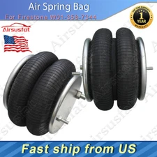 2Pcs Air Suspension Spring Bellow Bags Assembly Fit for Firestone W01-358-7344