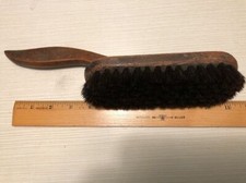 Vintage Long Wooden Handle Brush Shoe Polisher