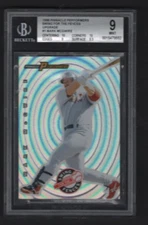 1998 PINNACLE PERFORMERS SWING FENCES UPGRADE #1 MARK MCGWIRE BGS 9. MINT POP  1