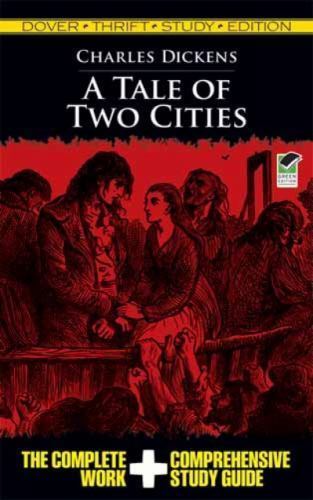 A Tale of Two Cities (Dover Thrift Study Edition) Charles Dickens paperback Use