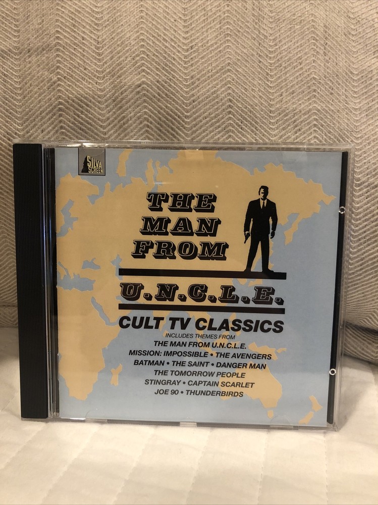 Man From U.N.C.L.E. Cult T-Shirt CD Bundle in Excellent Condition