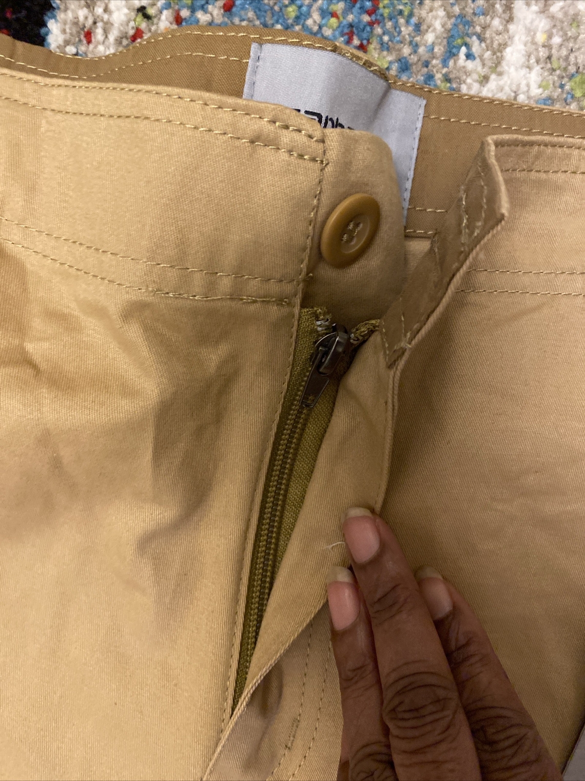 carhartt Cargo trousers 34x36 Brand New Khaki eBay