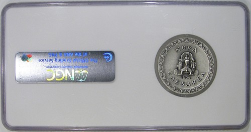 1964 SILVER NGC MS67 NEW JERSEY TERC. MEDAL ~ LARGE SILVER GEM & VIDEO ADDED! - Picture 4 of 4