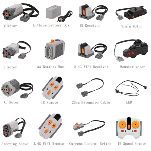 Zum Selbermachen MOC Technic Stck. Power Functions Kits Motor Bausteine für Lego.es EV3