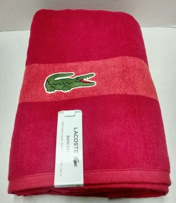 lacoste towel