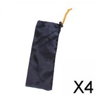 4 Outdoor Tent Peg Storage Bag Holder Organizer Pouch for