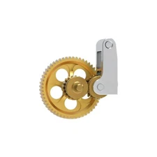 Hardened Steel Brass Extruder Gear Assembly For Bambu Lab P1P P1S X1C A1 A1 MINI