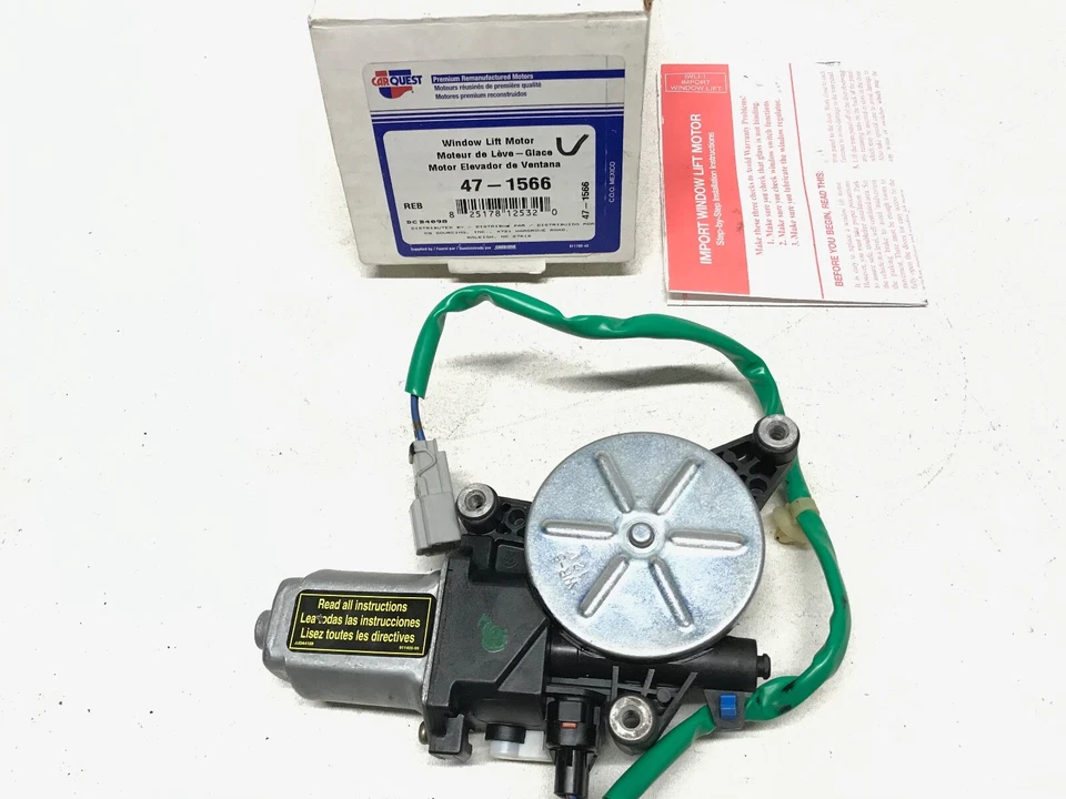 Motor elevador ventana eléctrica motor delantero/trasero-derecho CARQUEST 47-1566 Reman Foto 2 de 4